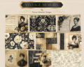 Vintage Memoirs Junk Journal  Kit