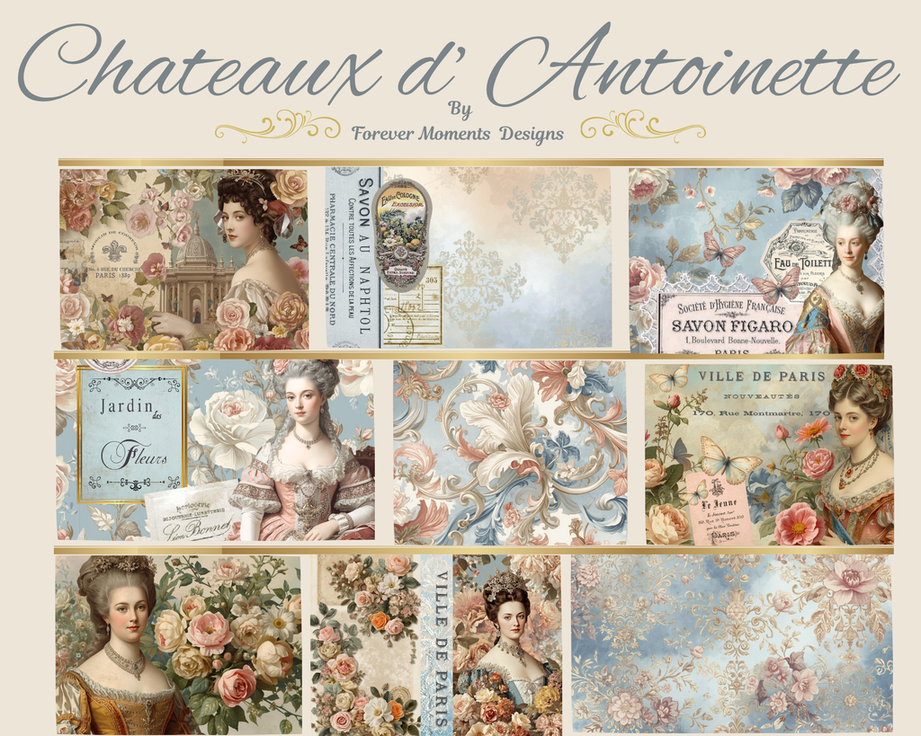 Chateaux d' Antoinette digital kit