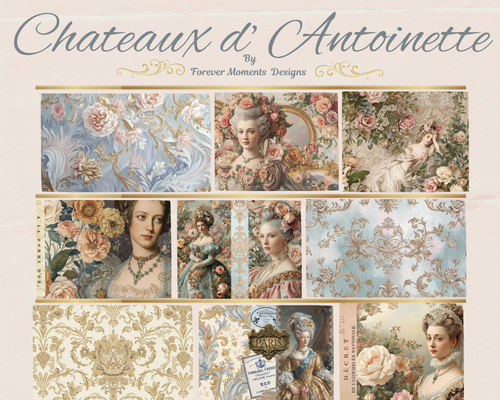 Chateaux d' Antoinette digital kit