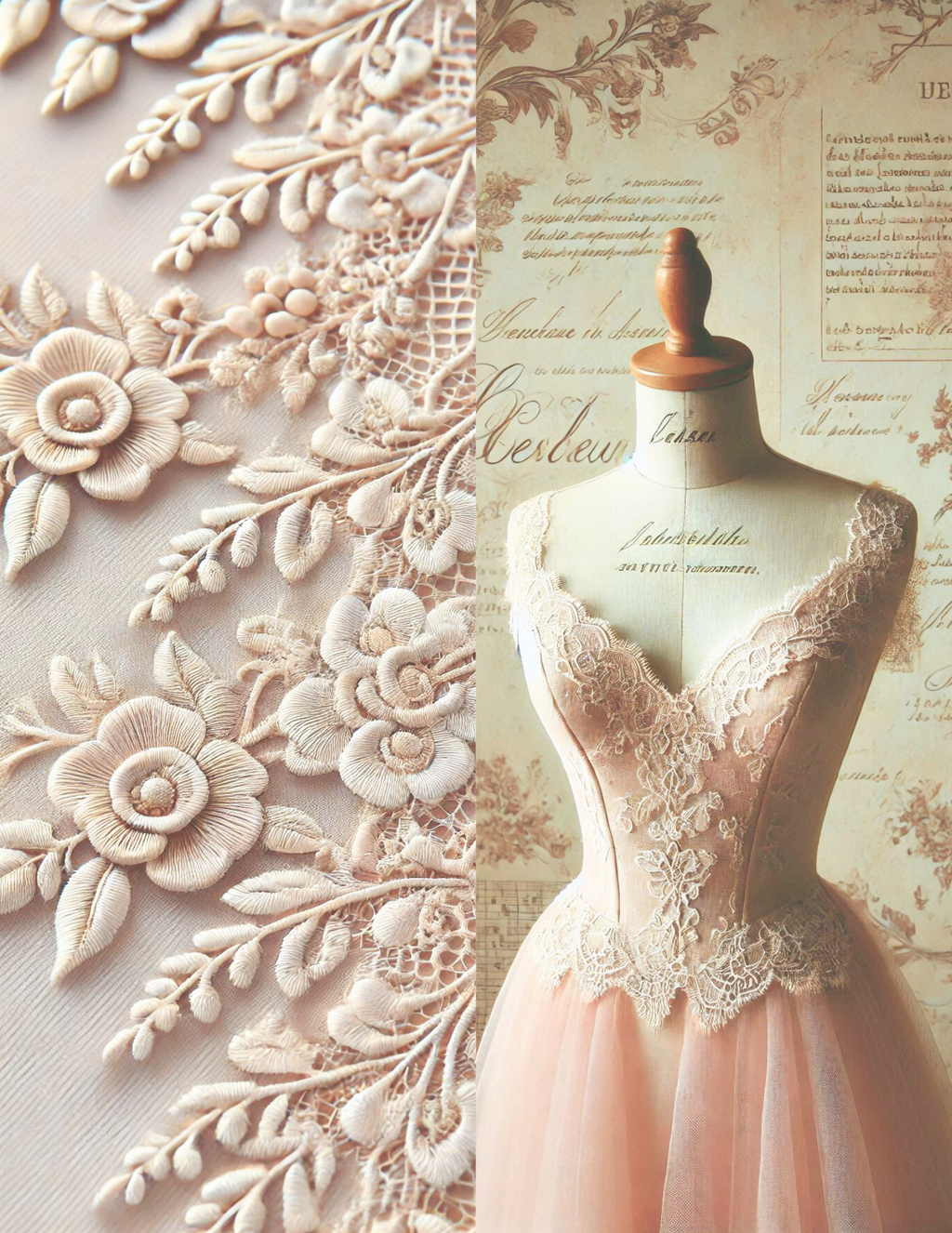 The Vintage Dressmaker Tall & Skinny digital papers