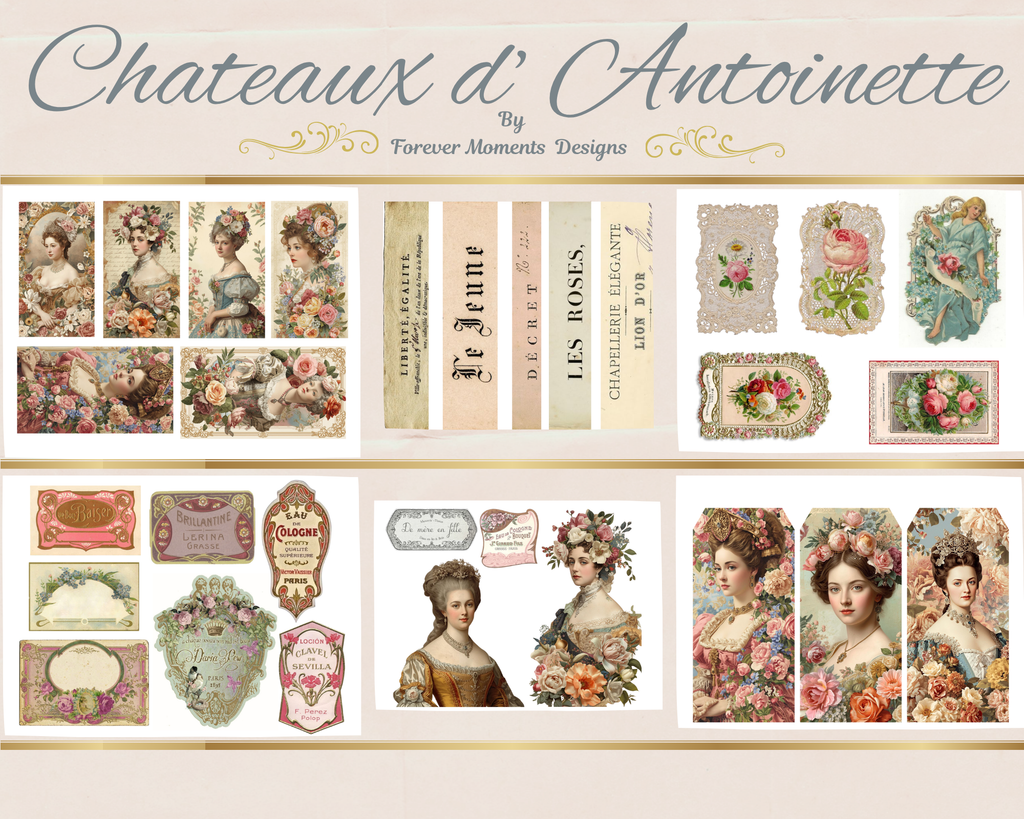 Chateaux d' Antoinette digital kit