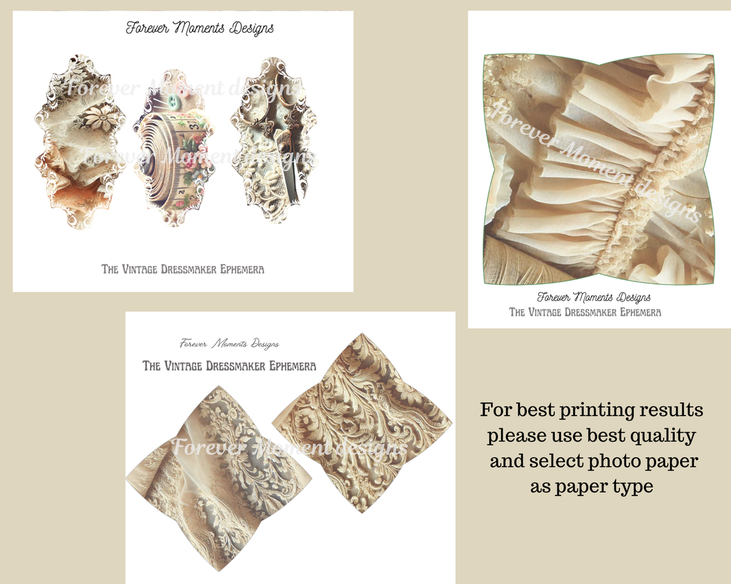 The Vintage Dressmaker Ephemera