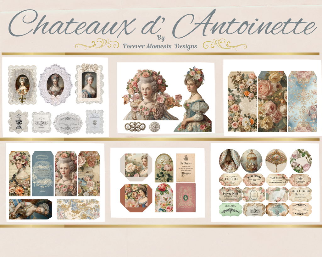 Chateaux d' Antoinette digital kit