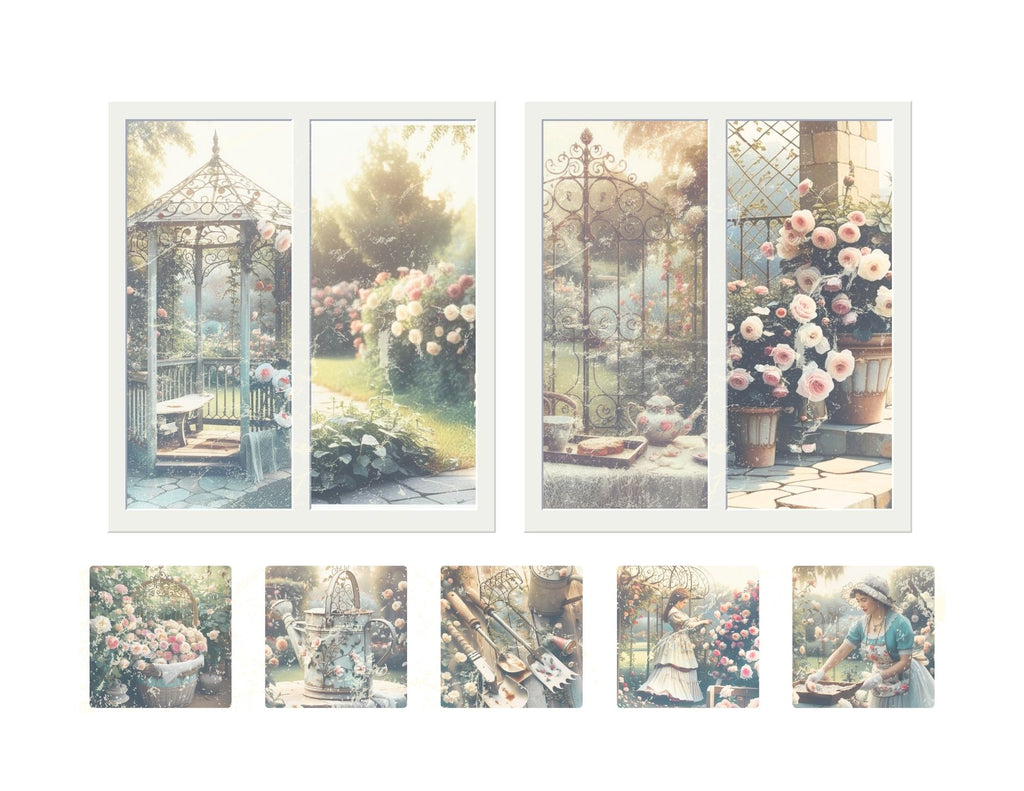La Roseraire Jardin Ephemera